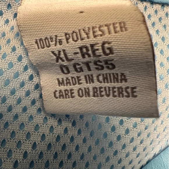 L.L. Bean insect shield blue short sleeve button down shirt - Picture 8 of 8